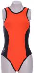 BARAKUDA Swimsuit Orange - 2 mm Neopren Schnorchel- und Badeanzug mit Rückenreißverschluss 